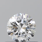 Diamante Naturale Taglio Brillante 0.5ct 3EX F VVS1 - GIA - 5.1x5.07x3.15mm
