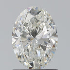 Diamante Naturale Taglio Ovale 0.9ct VG/EX H VS2 - GIA - 7.51x5.42x3.39mm
