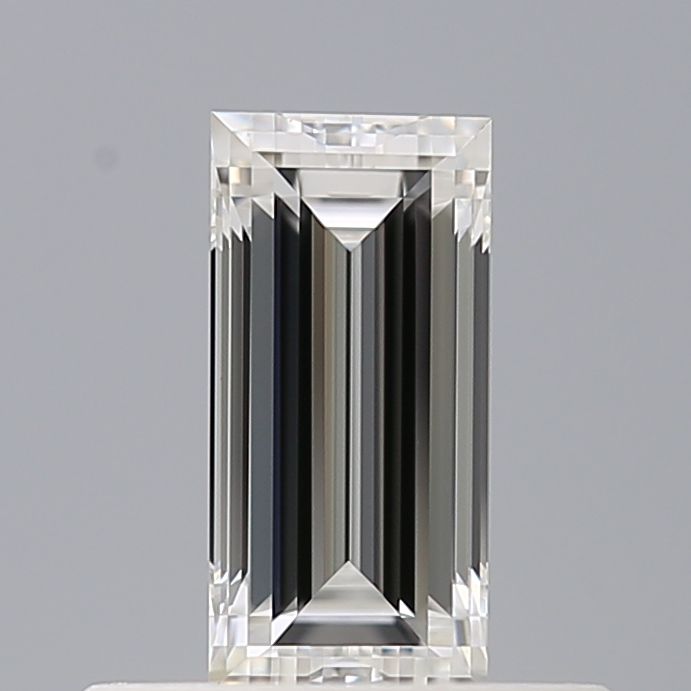 Diamante Naturale Taglio Baguette 0.39ct EX/EX E IF - GIA - 6.09x2.93x2.18mm