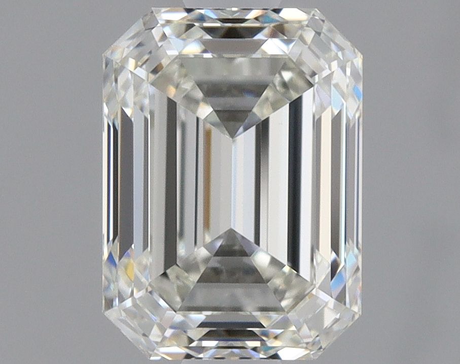 Diamante Naturale Taglio Smeraldo 1.5ct EX/VG J VVS1 - GIA - 7.31x5.4x3.81mm