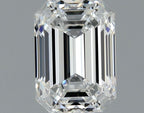 Diamante Naturale Taglio Smeraldo 0.9ct VG/EX F IF - GIA - 6.31x4.51x3.19mm
