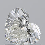 Diamante Naturale Taglio Cuore 0.8ct EX/EX J VVS1 - GIA - 5.56x6.58x3.72mm
