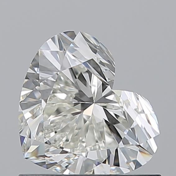 Diamante Naturale Taglio Cuore 0.8ct EX/EX J VVS1 - GIA - 5.56x6.58x3.72mm