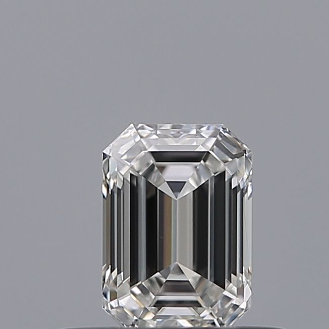 Diamante Naturale Taglio Smeraldo 0.35ct VG/EX F VVS2 - GIA - 4.79x3.39x2.28mm