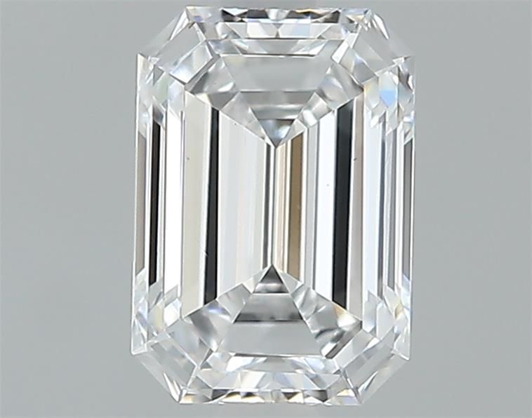 Diamante Naturale Taglio Smeraldo 0.54ct G/VG D VS1 - GIA - 5.56x3.89x2.58mm