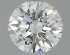 Diamante Naturale Taglio Brillante 0.59ct 3EX F VS1 - IGI - 5.33x5.37x3.34mm