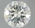 Diamante Naturale Taglio Brillante 0.5ct 3EX J VVS2 - IGI - 5.05x5.07x3.16mm