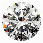 Diamante Naturale Taglio Brillante 0.3ct VG/EX/EX G VVS2 - IGI - 4.2x4.24x2.7mm