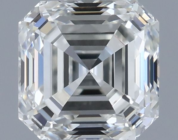 Diamante Naturale Taglio Asscher 0.51ct VG/EX I VVS1 - GIA - 4.32x4.3x2.94mm