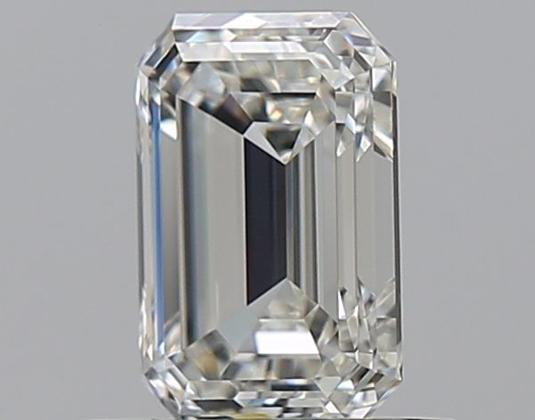 Diamante Naturale Taglio Smeraldo 0.7ct VG/EX H IF - GIA - 5.89x4.24x2.82mm