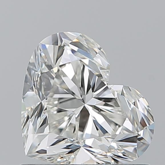 Diamante Naturale Taglio Cuore 0.94ct EX/EX I VVS1 - GIA - 5.77x6.84x4.03mm