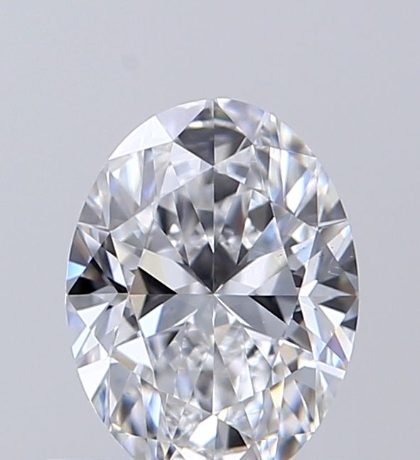 Diamante Naturale Taglio Ovale 0.5ct VG/EX D VS1 - GIA - 6.06x4.51x2.8mm