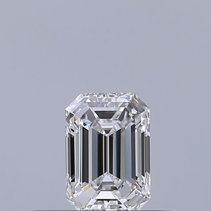 Diamante Naturale Taglio Smeraldo 0.32ct VG/EX D VVS1 - GIA - 4.74x3.3x2.23mm