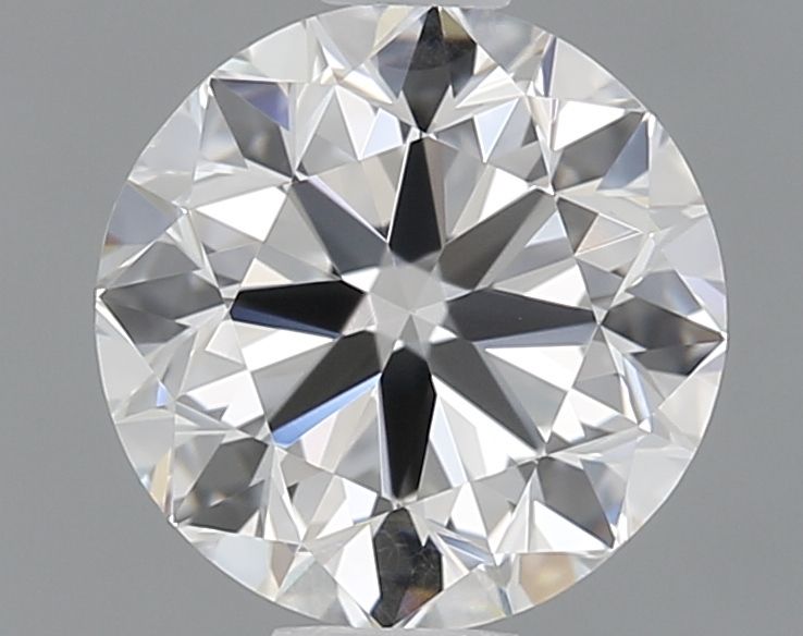 Diamante Naturale Taglio Brillante 1ct VG/VG/EX F VS1 - GIA - 6.18x6.25x3.96mm