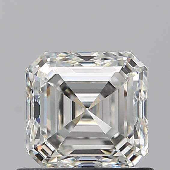Diamante Naturale Taglio Asscher 0.9ct VG/EX H VVS1 - GIA - 5.2x5.07x3.59mm