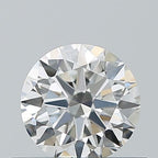 Diamante Naturale Taglio Brillante 0.5ct 3EX F VS1 - IGI - 5.0x5.06x3.1mm