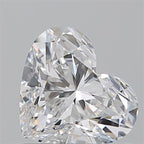 Diamante Naturale Taglio Cuore 1.01ct VG/EX E VS1 - GIA - 6.18x7.11x3.96mm