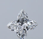 Diamante Naturale Taglio Stella 0.73ct VG/EX E VVS2 - GIA - 5.03x4.76x3.66mm