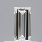 Diamante Naturale Taglio Baguette 0.38ct EX/EX E VVS1 - GIA - 6.12x2.93x1.97mm