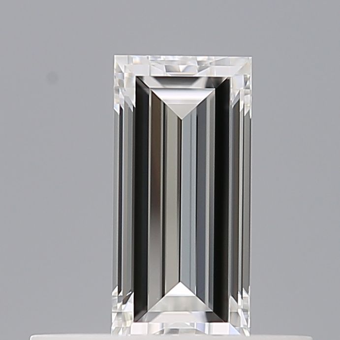 Diamante Naturale Taglio Baguette 0.38ct EX/EX E VVS1 - GIA - 6.12x2.93x1.97mm
