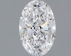 Diamante Naturale Taglio Ovale 1ct EX/EX D VS2 - GIA - 8.3x5.35x3.43mm