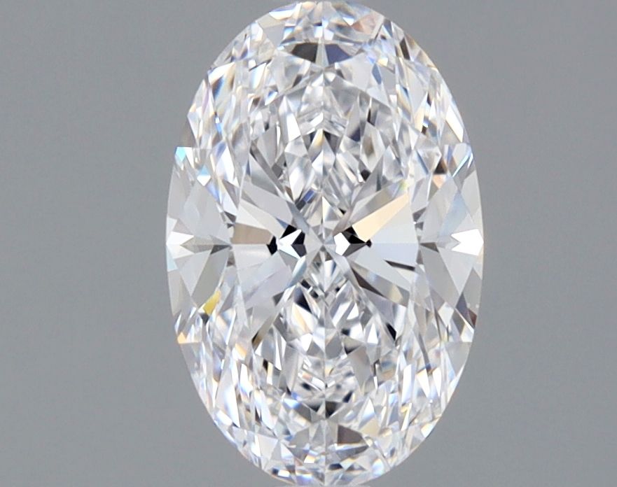 Diamante Naturale Taglio Ovale 1ct EX/EX D VS2 - GIA - 8.3x5.35x3.43mm