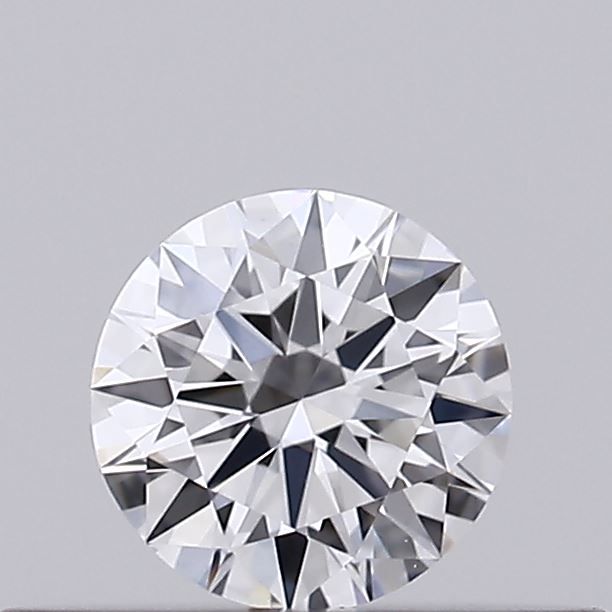Diamante Naturale Taglio Brillante 0.19ct 3EX D VS2 - GIA - 3.75x3.77x2.23mm