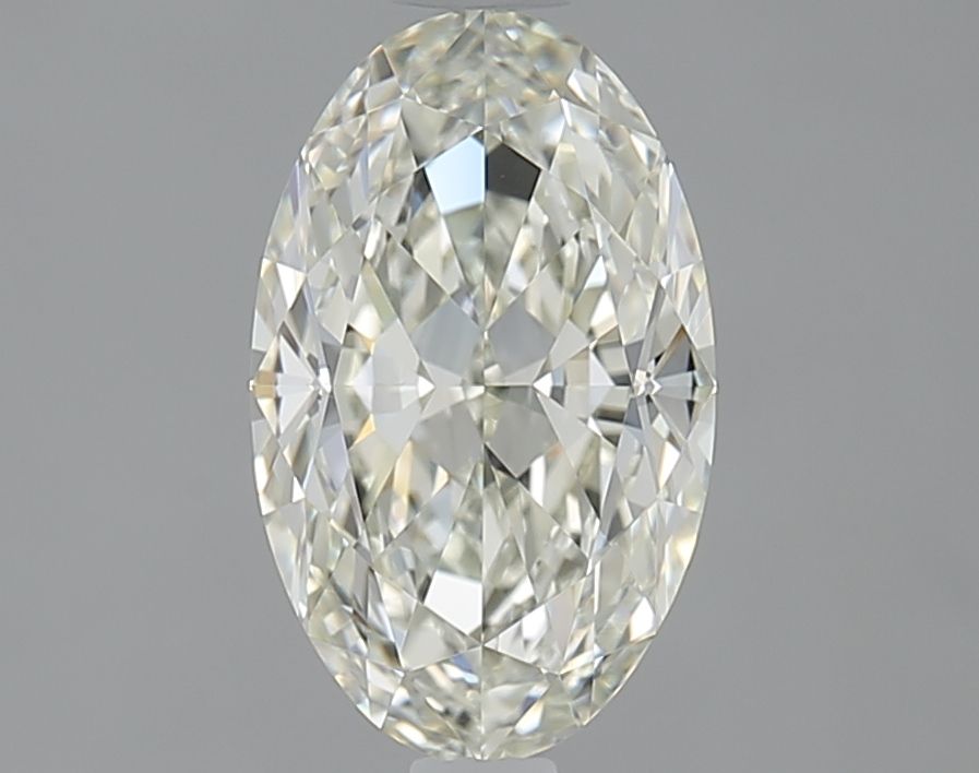 Diamante Naturale Taglio Ovale 1.5ct EX/EX J IF - IGI - 9.94x6.12x3.43mm