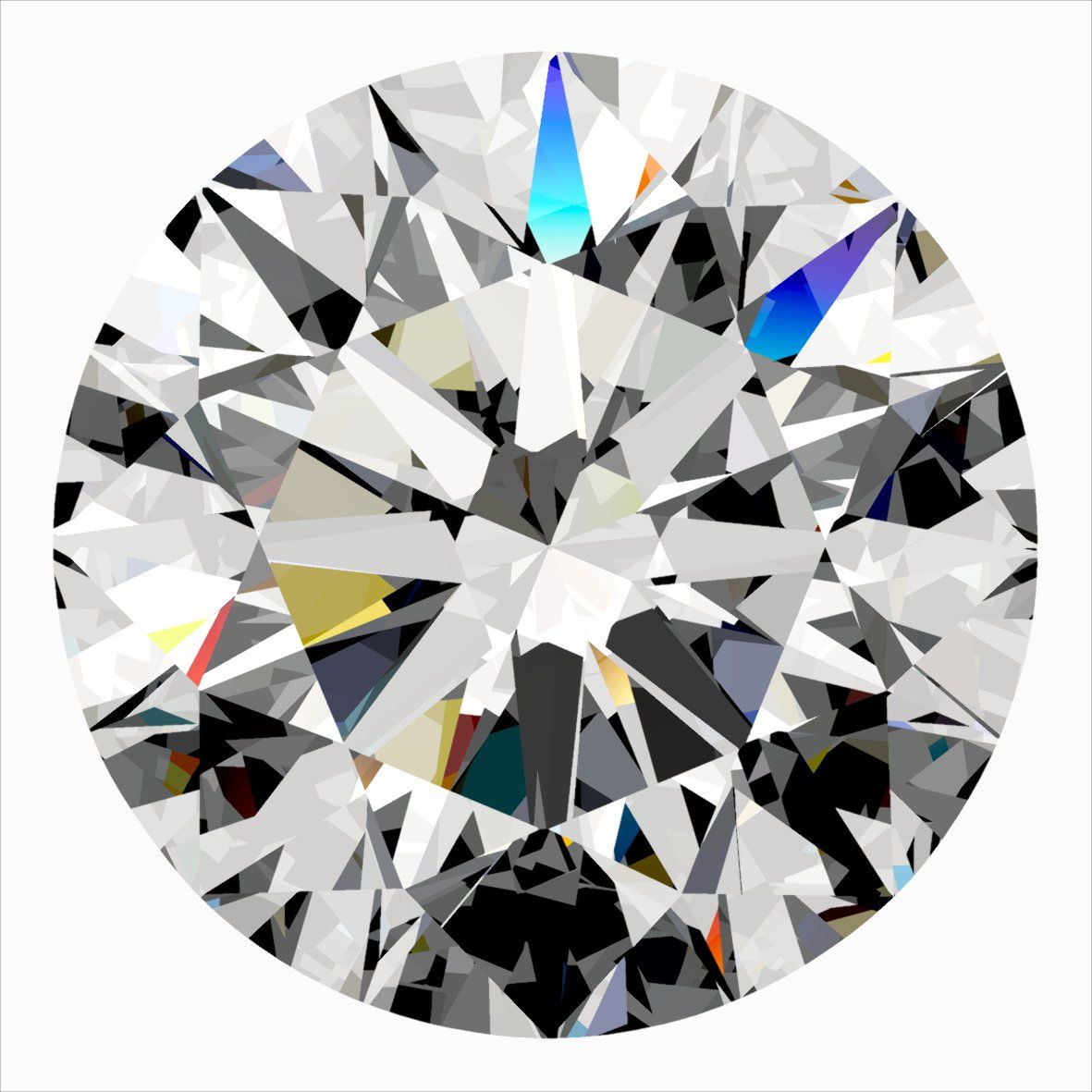 Diamante Naturale Taglio Brillante 0.33ct 3EX H VVS2 - IGI - 4.41x4.44x2.77mm