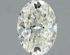 Diamante Naturale Taglio Ovale 0.7ct EX/VG J VS1 - GIA - 6.8x4.88x3.17mm