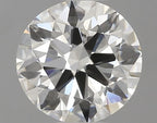Diamante Naturale Taglio Brillante 0.6ct EX/VG/EX J IF - GIA - 5.36x5.44x3.28mm