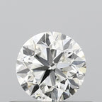 Diamante Naturale Taglio Brillante 0.5ct VG/VG/EX I VS2 - GIA - 4.91x4.97x3.19mm