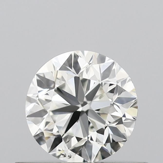 Diamante Naturale Taglio Brillante 0.5ct VG/VG/EX I VS2 - GIA - 4.91x4.97x3.19mm