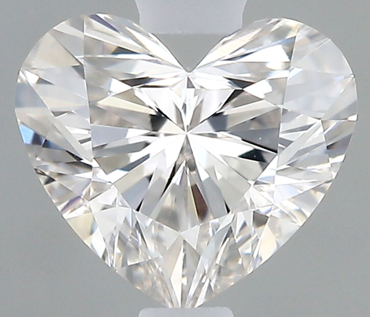 Diamante Naturale Taglio Cuore 0.43ct VG/EX H VS1 - GIA - 4.6x5.24x3.12mm