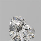 Diamante Naturale Taglio Cuore 0.72ct EX/VG H IF - GIA - 5.32x6.3x3.71mm