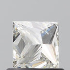 Diamante Naturale Taglio Princess 0.6ct EX/EX H VVS2 - IGI - 4.62x4.6x3.34mm