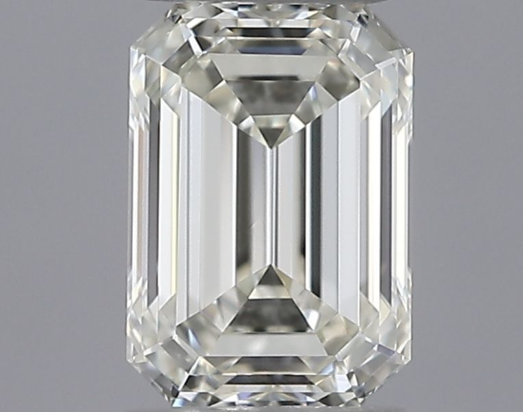 Diamante Naturale Taglio Smeraldo 0.5ct EX/EX J IF - IGI - 5.37x3.77x2.54mm