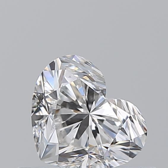Diamante Naturale Taglio Cuore 0.52ct VG/EX F IF - GIA - 4.54x5.44x3.43mm