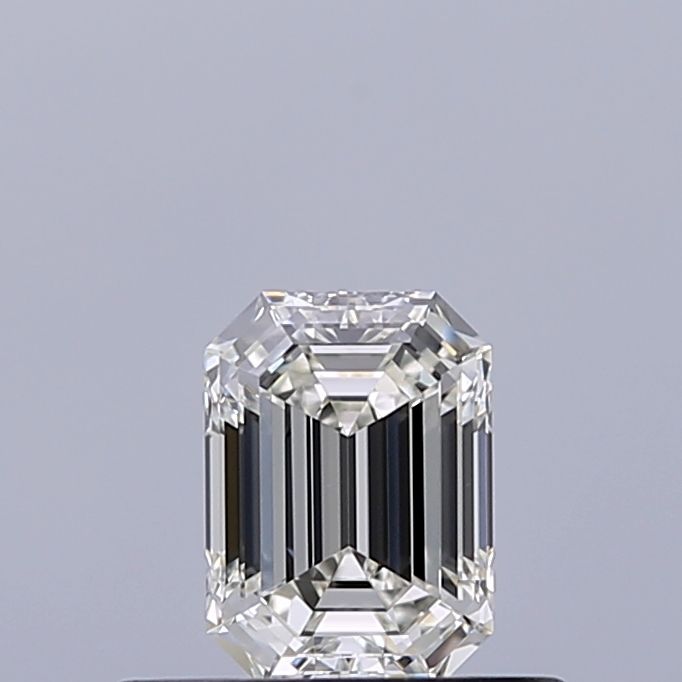 Diamante Naturale Taglio Smeraldo 0.4ct VG/EX I IF - GIA - 5.05x3.64x2.44mm