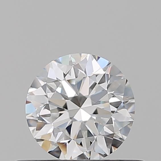 Diamante Naturale Taglio Brillante 0.5ct VG/VG/EX E VVS2 - GIA - 4.96x4.92x3.2mm