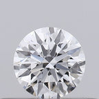 Diamante Naturale Taglio Brillante 0.23ct 3EX D VS2 - GIA - 3.92x3.94x2.45mm