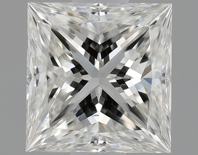 Diamante Naturale Taglio Princess 0.72ct EX/EX H VS2 - GIA - 5.09x4.92x3.61mm