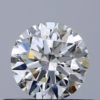 Diamante Taglio Brillante 0.45ct EX/VG/VG H VS1 - GIA - 4.86x4.89x3.02mm