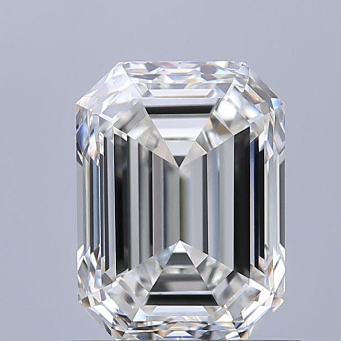 Diamante Naturale Taglio Smeraldo 1.01ct EX/EX F VS1 - IGI - 6.48x4.79x3.31mm