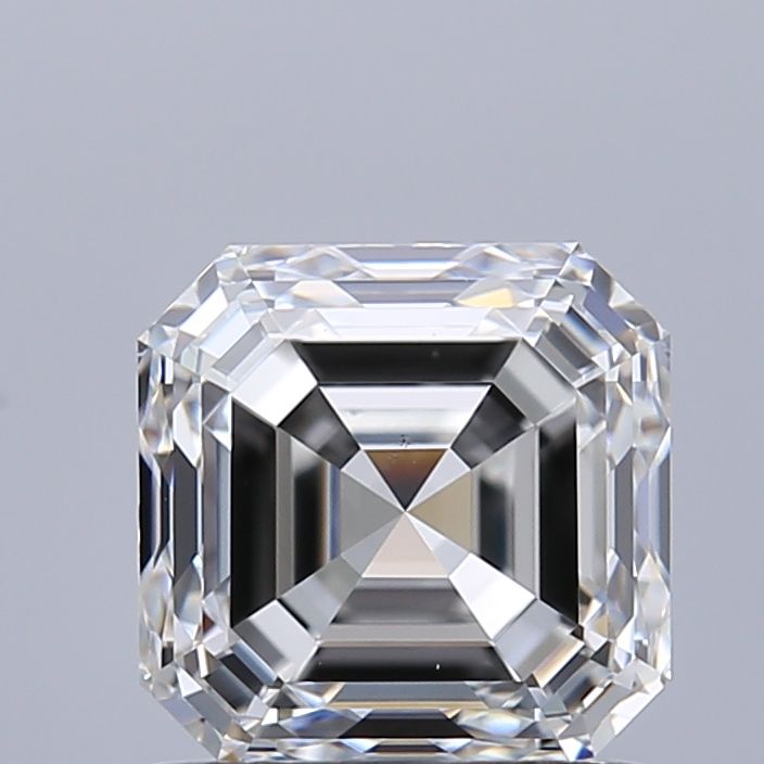 Diamante Naturale Taglio Asscher 1.12ct EX/EX F VS2 - GIA - 5.6x5.58x3.75mm