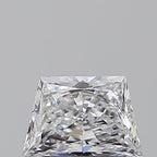 Diamante Naturale Taglio Trapezio 0.97ct VG/EX D VVS1 - GIA - 7.5x5.02x3.23mm