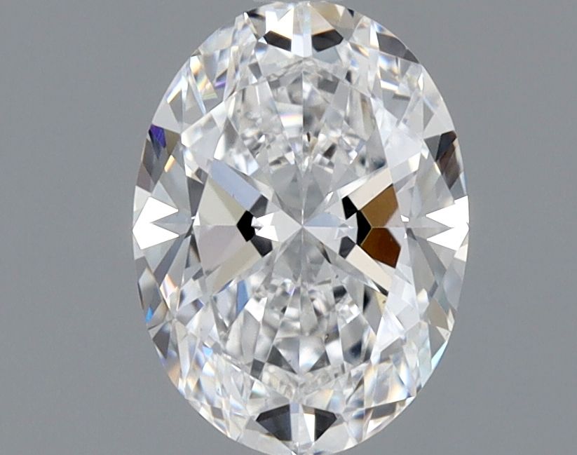 Diamante Naturale Taglio Ovale 1.01ct VG/EX D VS2 - GIA - 7.71x5.63x3.54mm