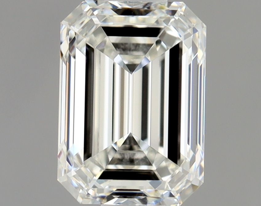 Diamante Naturale Taglio Smeraldo 0.71ct VG/VG H VVS1 - GIA - 5.86x4.2x2.83mm