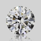 Diamante Naturale Taglio Brillante 0.75ct 3EX H VVS2 - IGI - 5.75x5.8x3.6mm