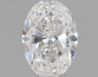 Diamante Naturale Taglio Ovale 0.32ct VG/VG D VVS2 - GIA - 5.45x3.87x2.35mm